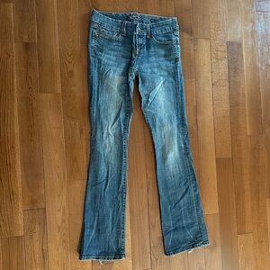 Seven7 Boot Cut Jeans: Size 6/28 - Distressed
